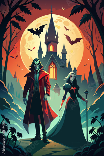 halloween witch with a pumpkin