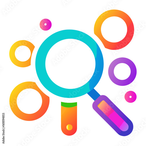 vector magnifying glass