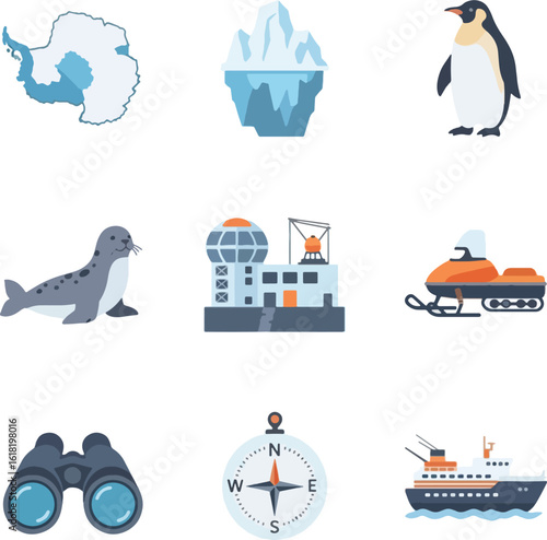 Explore Antarctica discover wildlife and research with iconic expedition elements