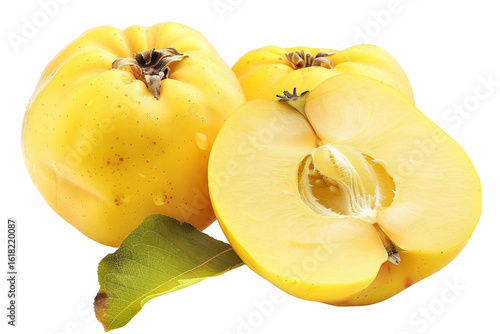 Quince slices realistic flagrant