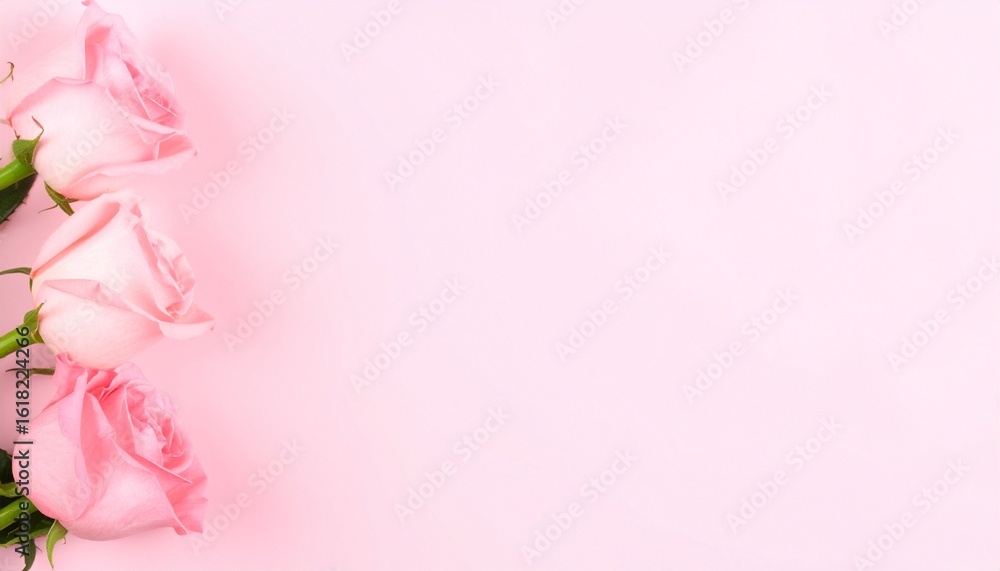 Fototapeta premium Light pink gradient background with soft transition toward darker pink edges, minimalist abstract design