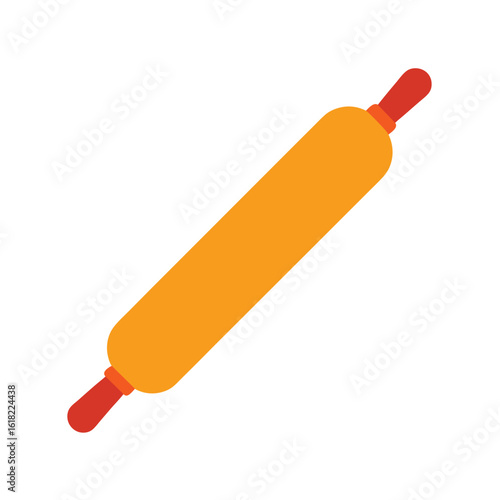 rolling pin vector illustration