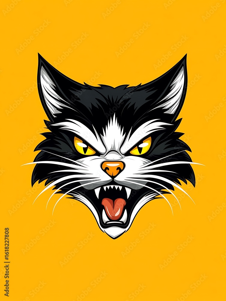 Fototapeta premium 黄金の怒り