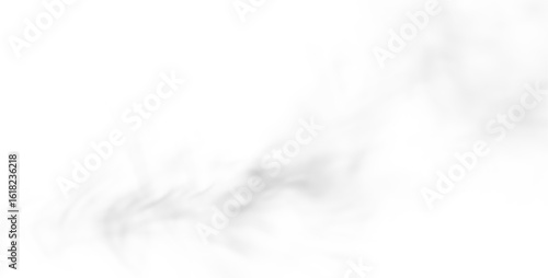 Fotografie Smoke, cloud, white, isolate, mist PNG on transparent background