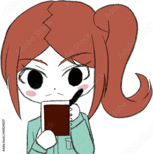 デフォルメ作業着女子　メモ