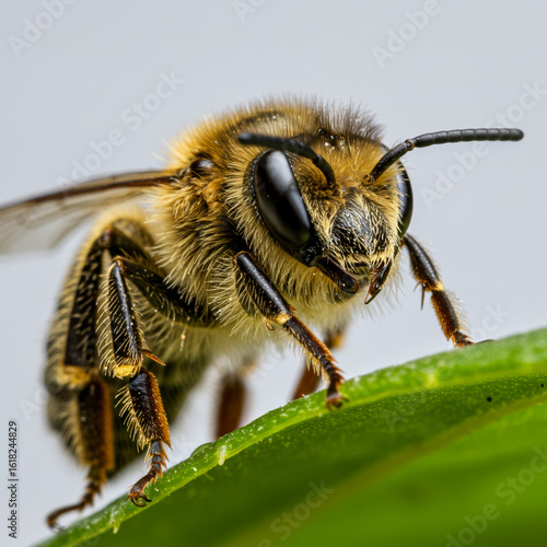 bee on yellow flower