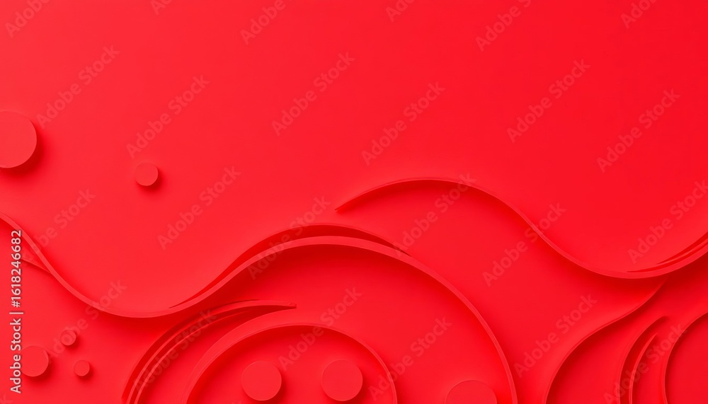 Intricate red paper cut wave pattern background texture, geometric, cut Intricate red paper cut wave pattern background texture, geometric, cut