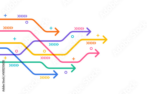 Abstract arrow direction. Technology background. High speed. Hi-tech