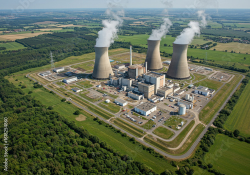 Wallpaper Mural Nuclear power plant in Iowa. Torontodigital.ca