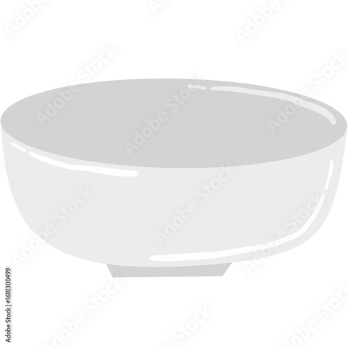 White bowl