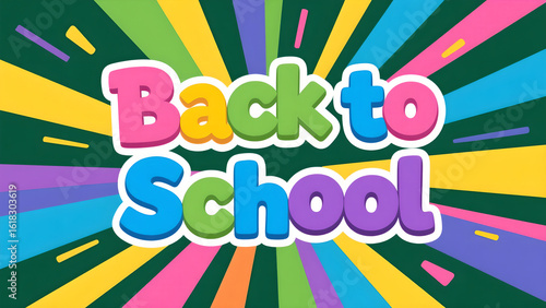 Obraz na płótnie back to school