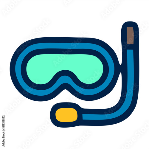vector swimming goggles