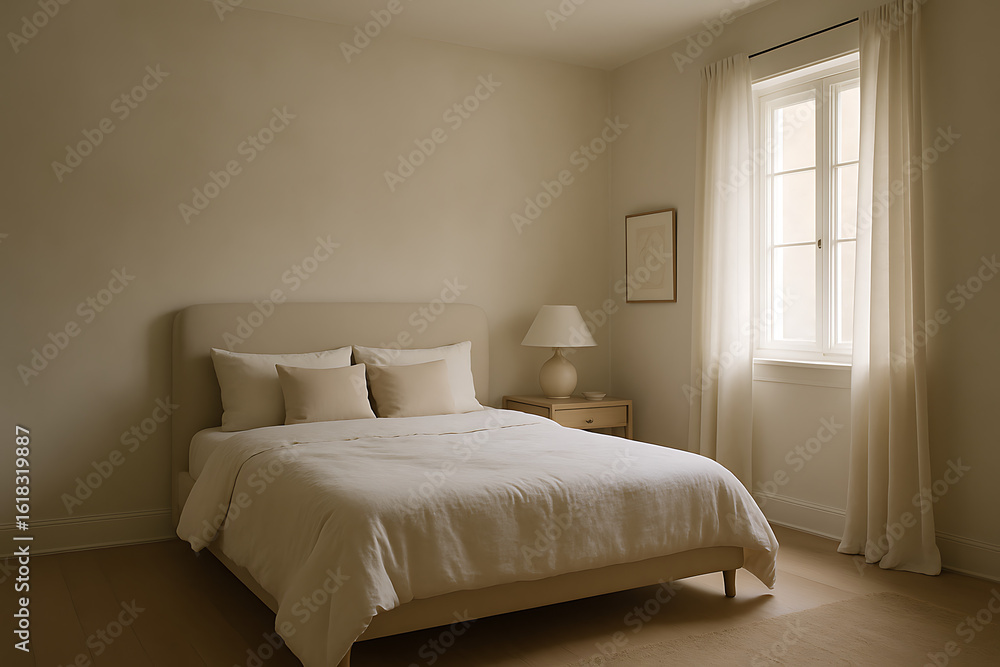 Fototapeta premium interior of a bedroom