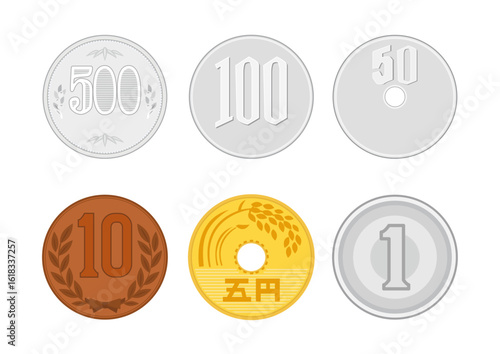 日本の硬貨セット