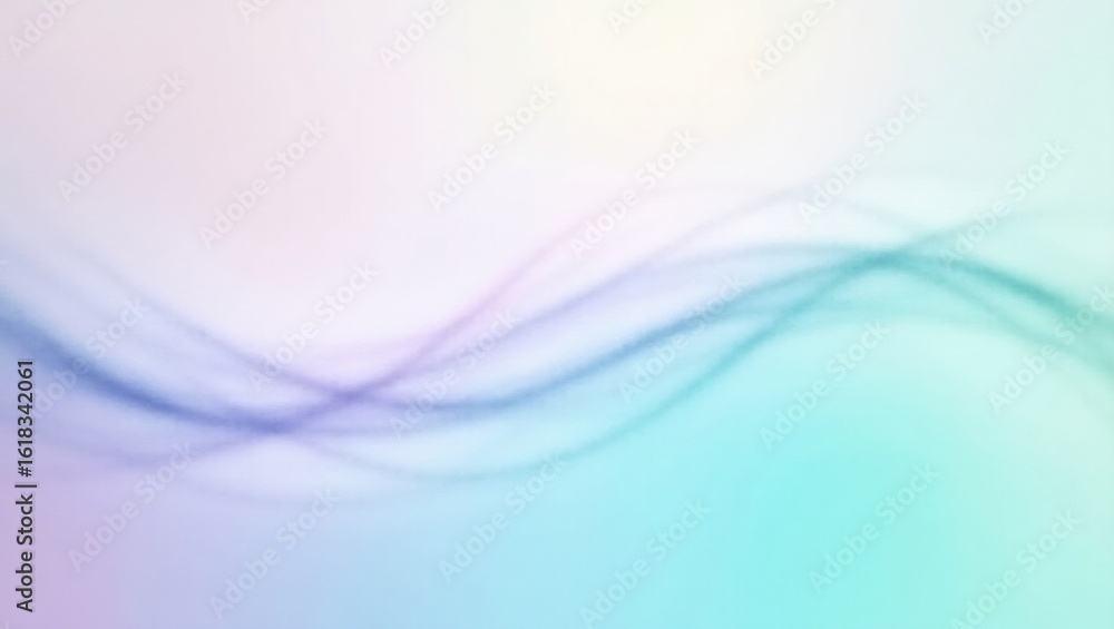 Naklejka premium Soft Pastel Gradient Background with Light Blue and Yellow Tones