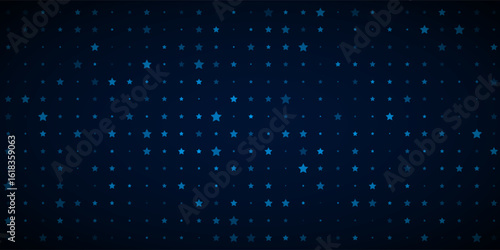 Vector binary code dark blue background. Big data and programming hacking, deep decryption and encryption, computer streaming numbers 1,0. Coding or Hacker concept.