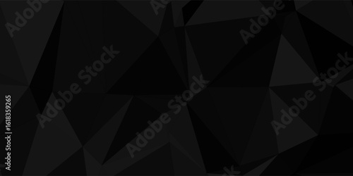 elegant black diamond texture polygon background
