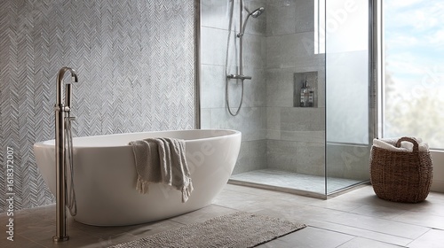 Modern bathroom interior design