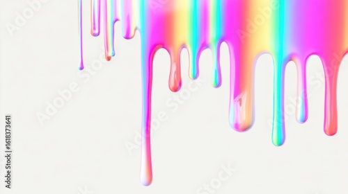 A vibrant display of ionized colors creates a dynamic and abstract visual effect with striking contrasts and energetic p