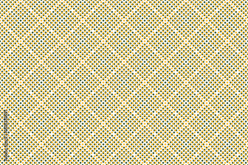Plaid seamless pattern with golden squares
