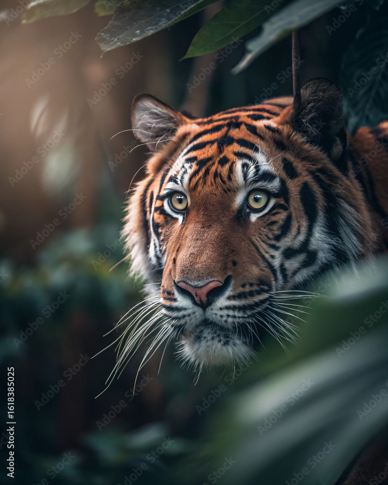 Fototapeta premium tiger in zoo