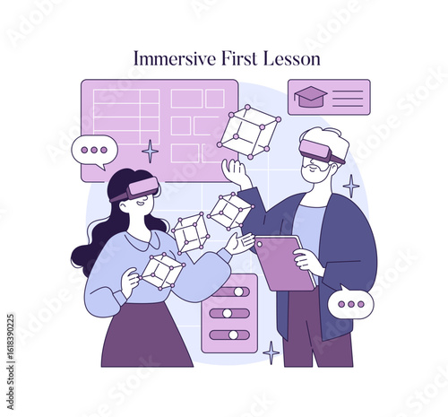 Immersive Virtual Reality Learning Experience