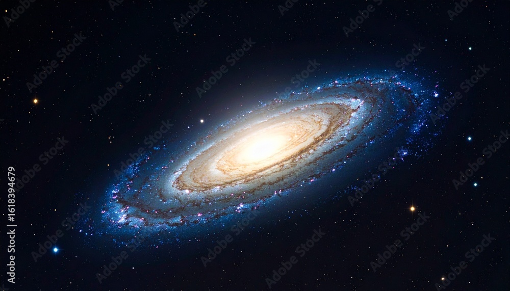 Naklejka premium planet in the space 