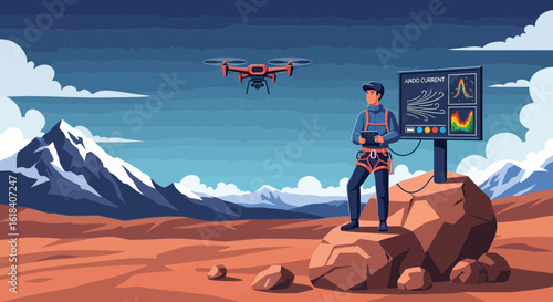 Remote Data Collection With Drone Technology In Arid Mountainous Terrain