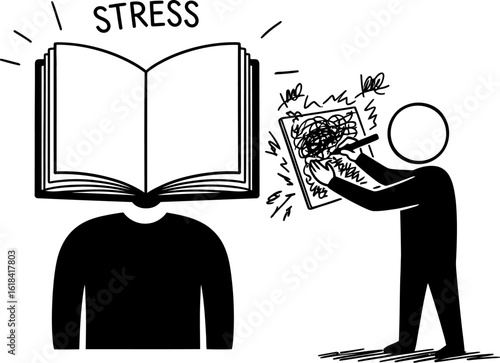 Understanding stress management techniques and coping strategies for mental health wellness and relief editable
