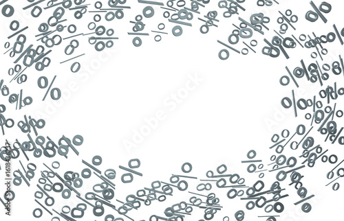 3d Sales icons floating in ...
