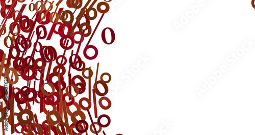 Blurred sale background. 3d...