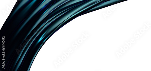 Abstract blue waves backgro...