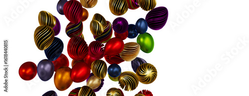 Perfect colorful handmade e...