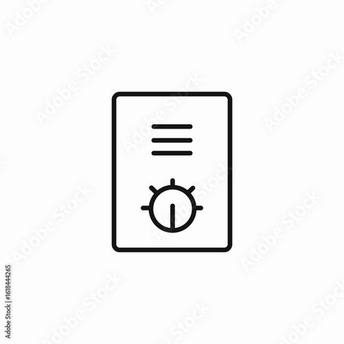 water heater device icon sign vector