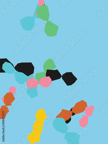 Trendy Abstract Liquid Background