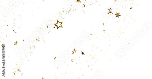 Stars - Banner with golden ...