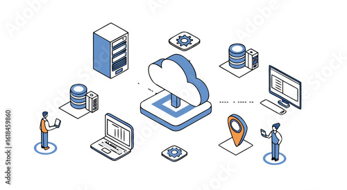 Secure Cloud Computing Architecture for Business Operations and Data Management
