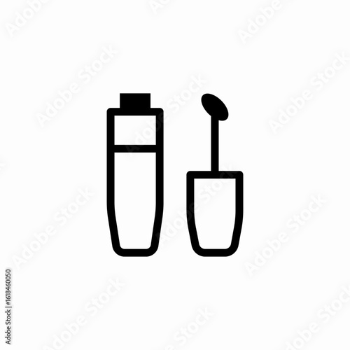 lip gloss applicator icon sign vector