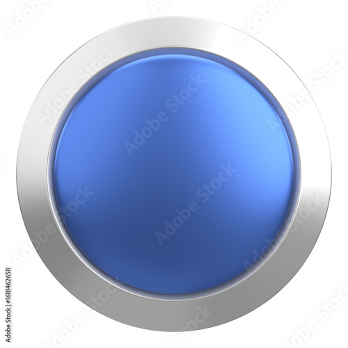 Free Download Circle button. Price tag. 3D illustration. - GFXLoad