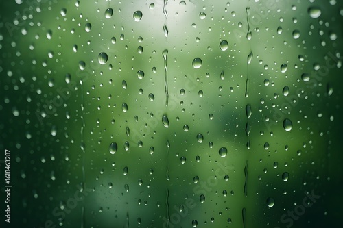 Wallpaper Mural Rain drops on window Torontodigital.ca