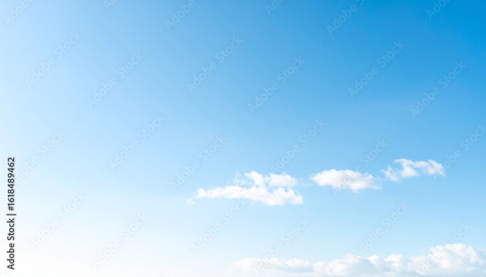 薄い雲が広がる爽やかな青空 薄い雲が広がる爽やかな青空