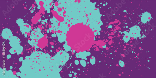 game brush purple neon banner Car sticker livery wrap abstract sporty lines paint splash grunge sports brush