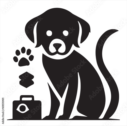 Pet amp animal logo design
