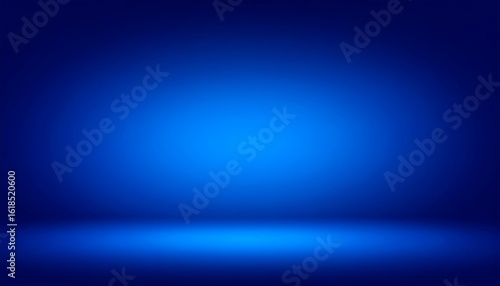 Solid deep blue gradient background