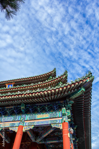 chinese temple roof