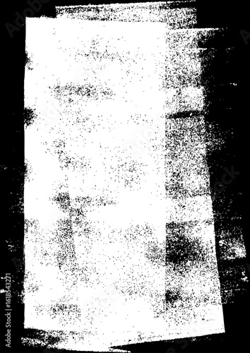 Large vector ink texture with a transparent background