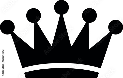 Crown logo symbol vector Art, Icons, and Graphics for Designers
