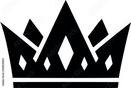 Crown logo symbol vector Art, Icons, and Graphics for Designers
