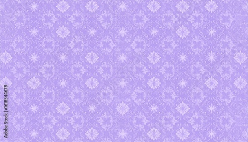 Delicate, repeating pattern of light purple