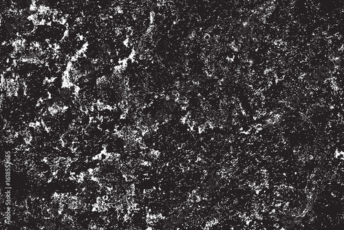 Rough Concrete Wall Textures Vector Illustration. The format has black backgrounds and isolated white color.